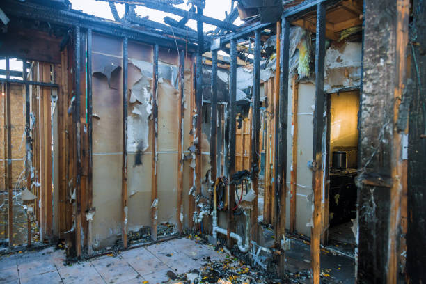 Professional Emergency Fire Cleanup technician working in Dublin, PA
